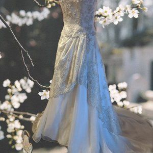 Alfred Angelo wedding gown beaded size 14